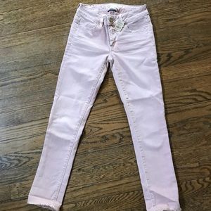 Ametican Eagle rose color super stretch jeans